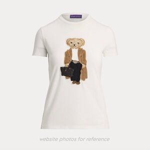 Ralph Lauren Collection Fall Bear Cotton Tee